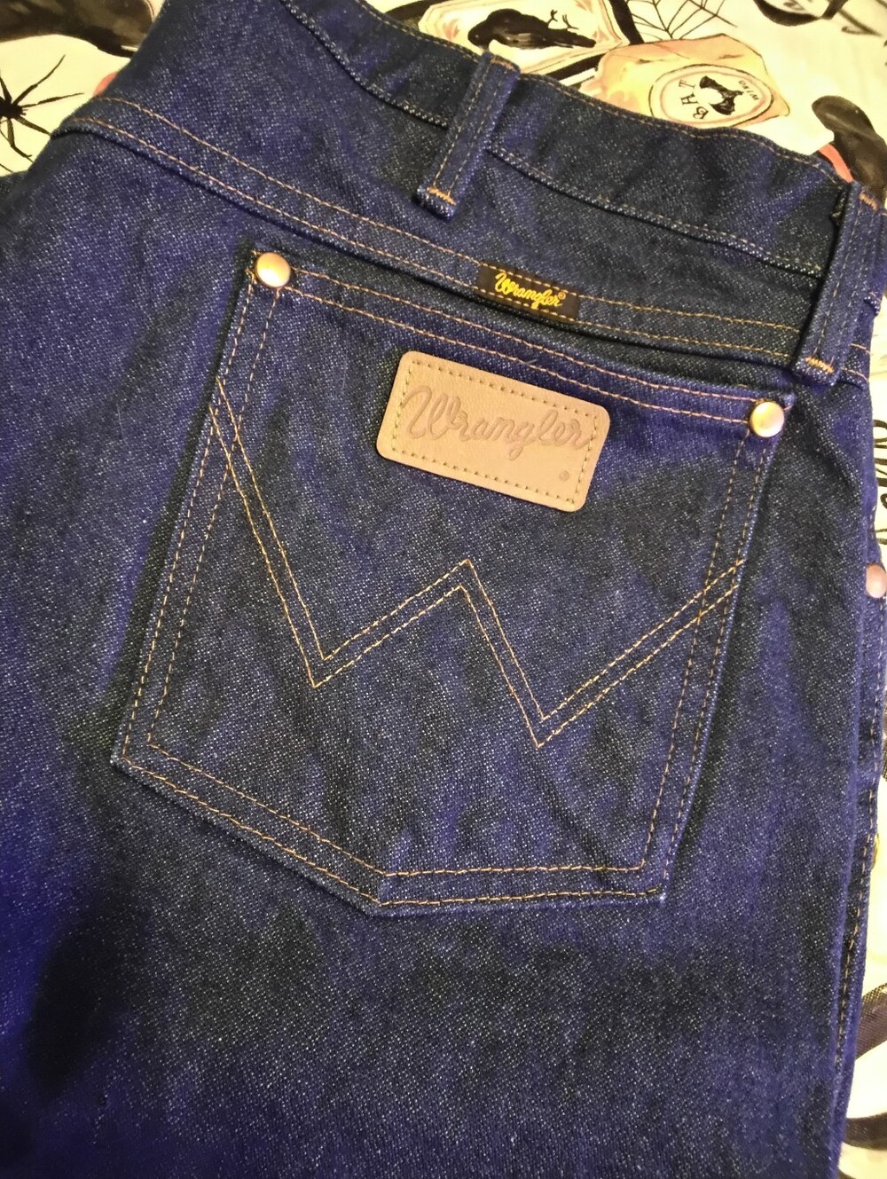 Wrangler Men’s size 40W 30L boot cut Bootcut classic jeans 100% cotton